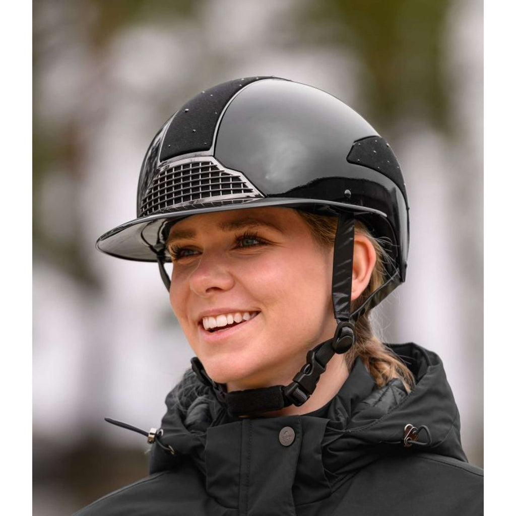 Waldhausen Reithelm Swing H24 Lady Spark Schwarz