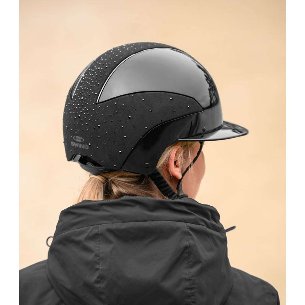 Waldhausen Reithelm Swing H24 Lady Spark Schwarz