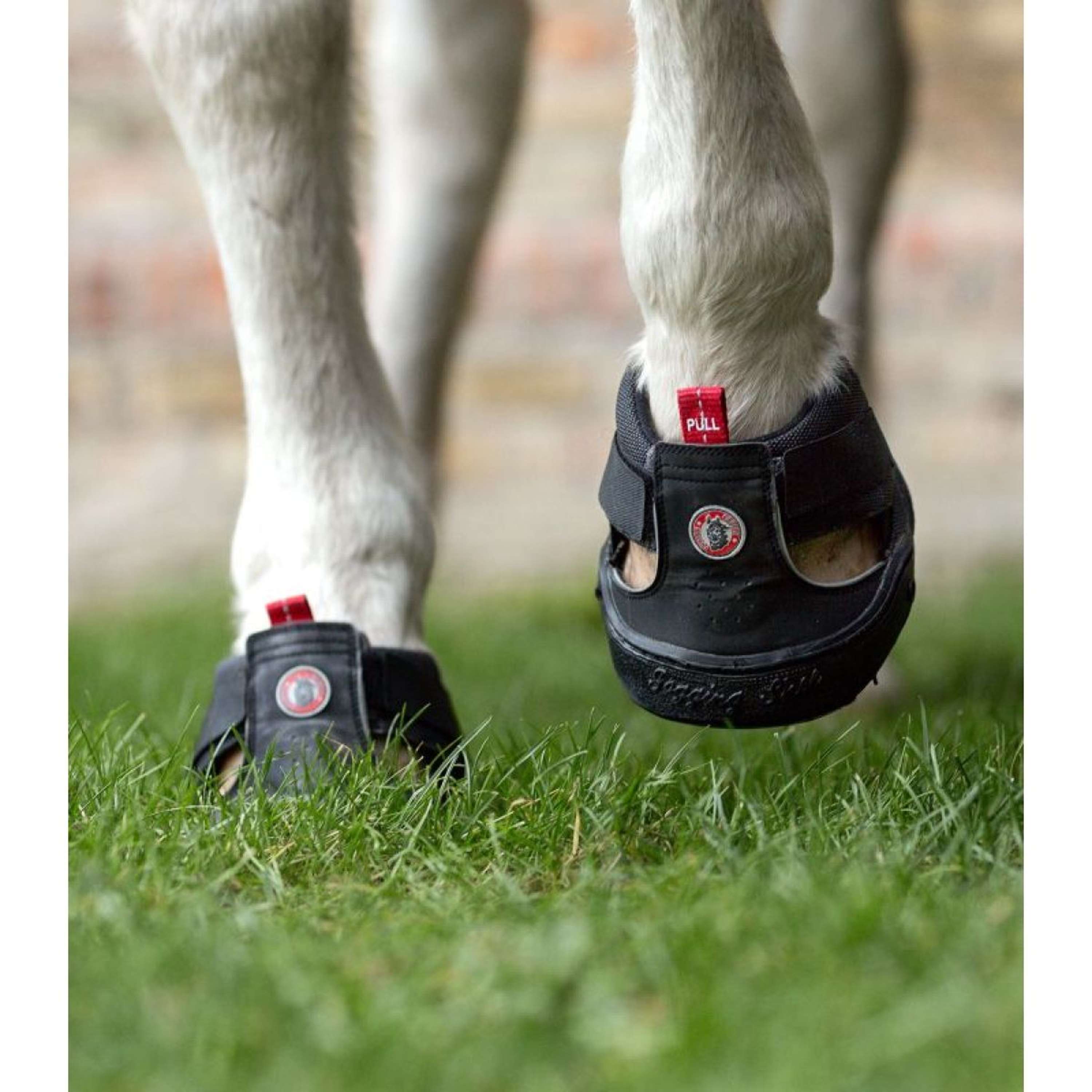Equine Fusion Hufschuh Trekking Slim Schwarz