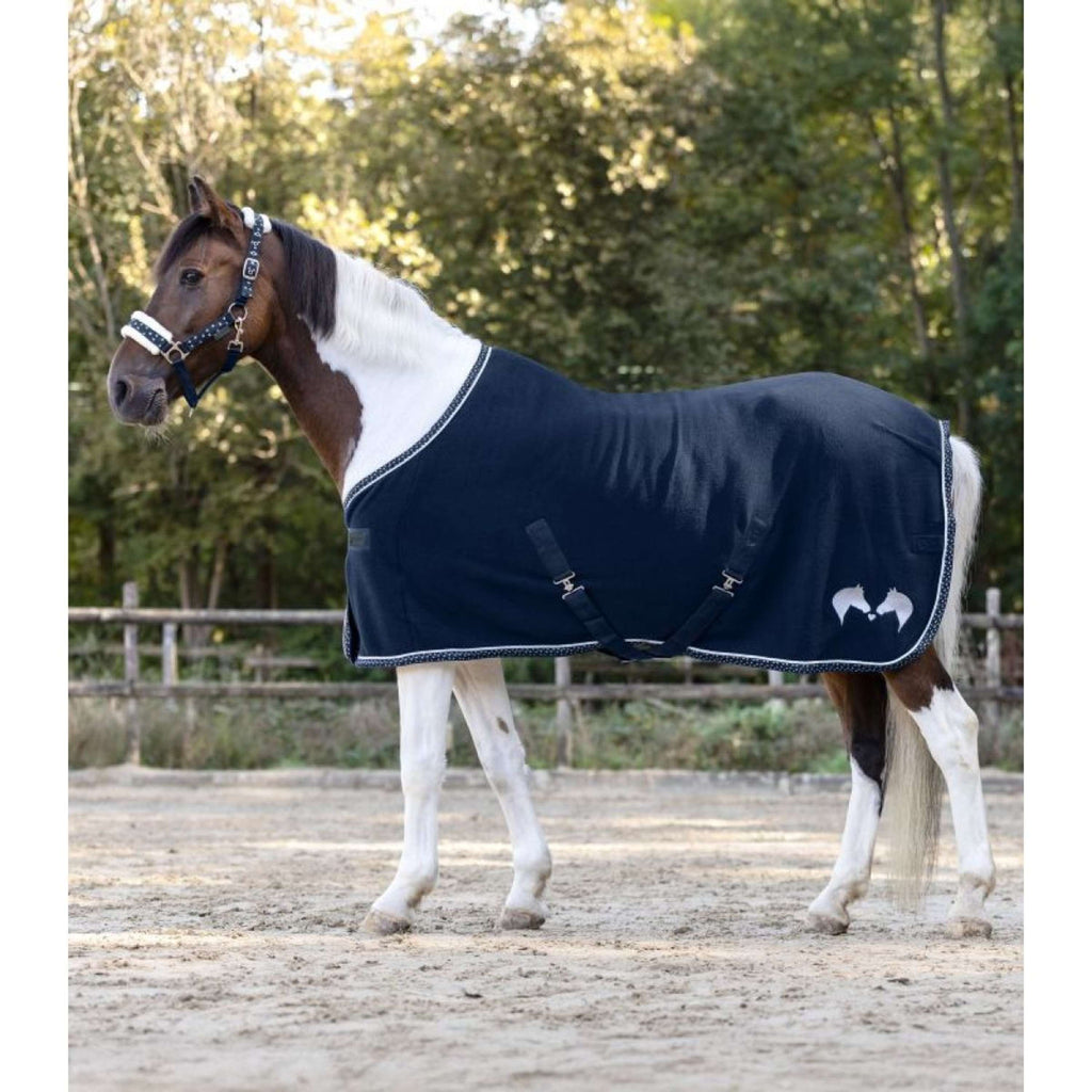 Waldhausen Fleecedecke Lucky Nachtblau