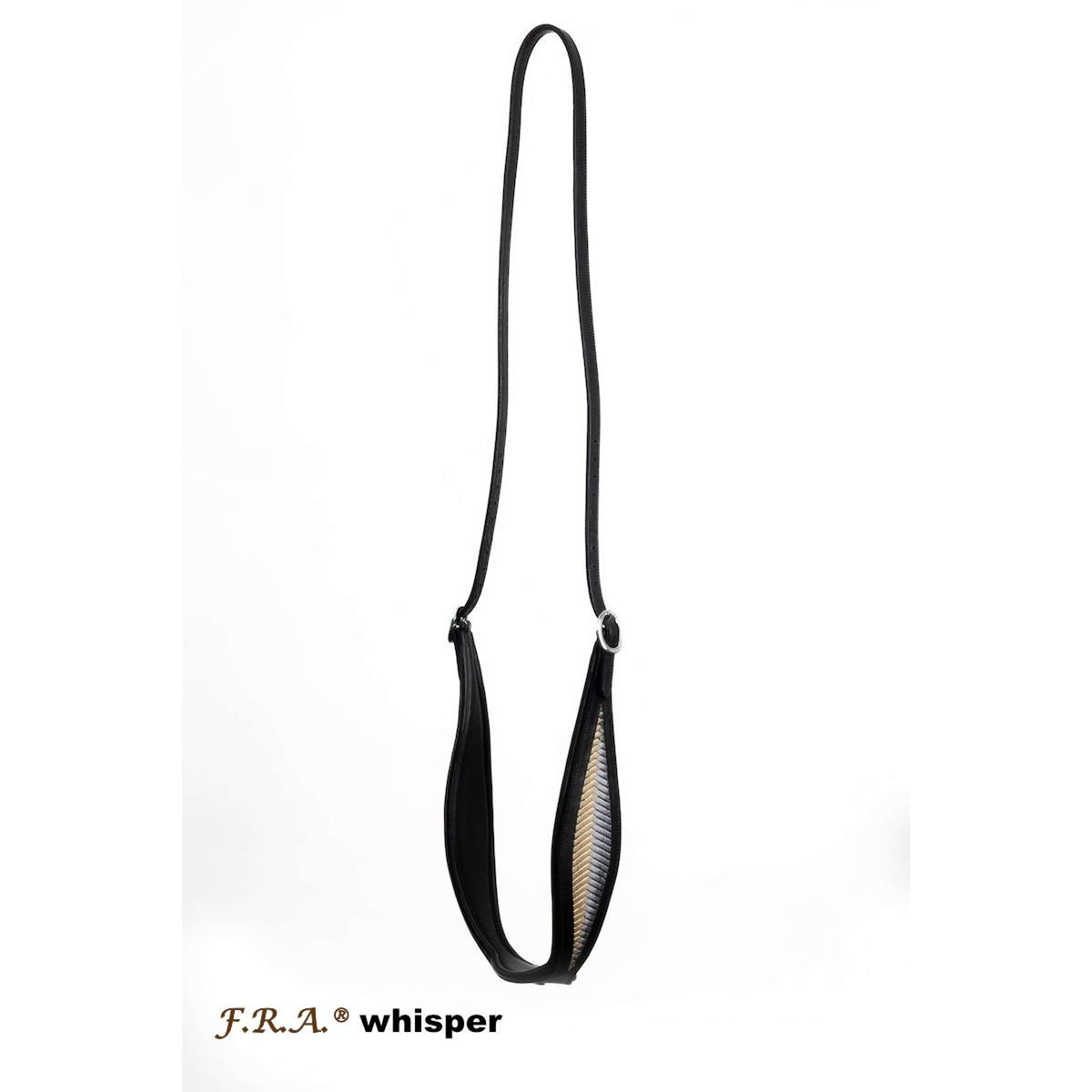 F.R.A. Gleichgewichtszügel Whisper Schwarz