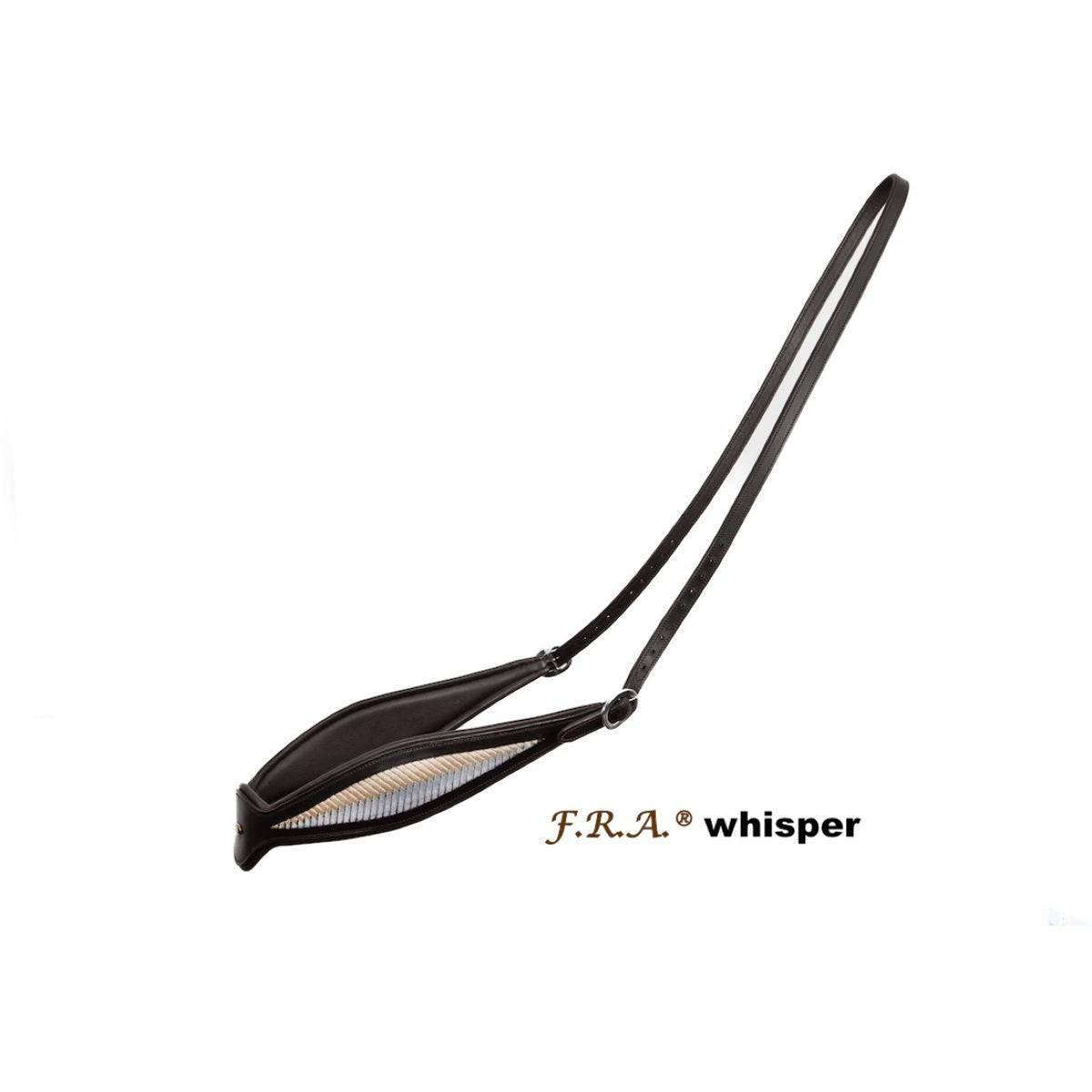 F.R.A. Gleichgewichtszügel Whisper Braun
