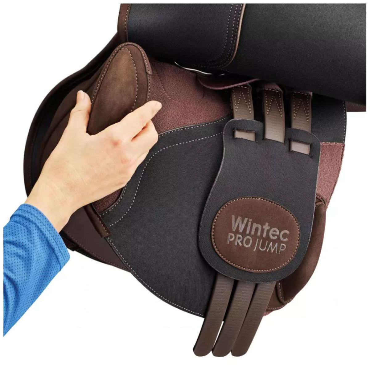 Wintec Springsattel Pro Jump Braun